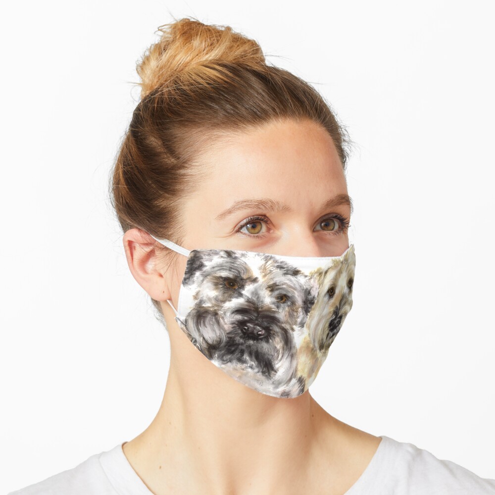 Wheaton Terrier Best Friends Mask