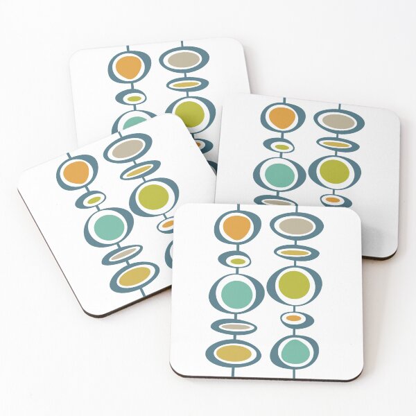 Item preview, Colorful Hanging Circles Mid Century Modern Retro designed and sold by Orchard Berry.
