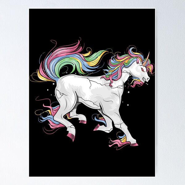 Item preview, Uncorn full color rainbow crack designed and sold by MyersLine8.