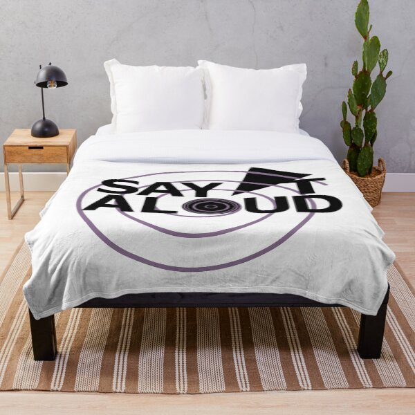 Item preview, "SAY !T ALOUD" (3/5 - Purple) designed and sold by MemoWorks.
