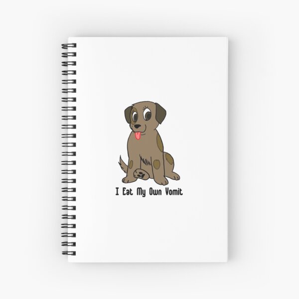 Cute Little Puppy Spiral Notebook