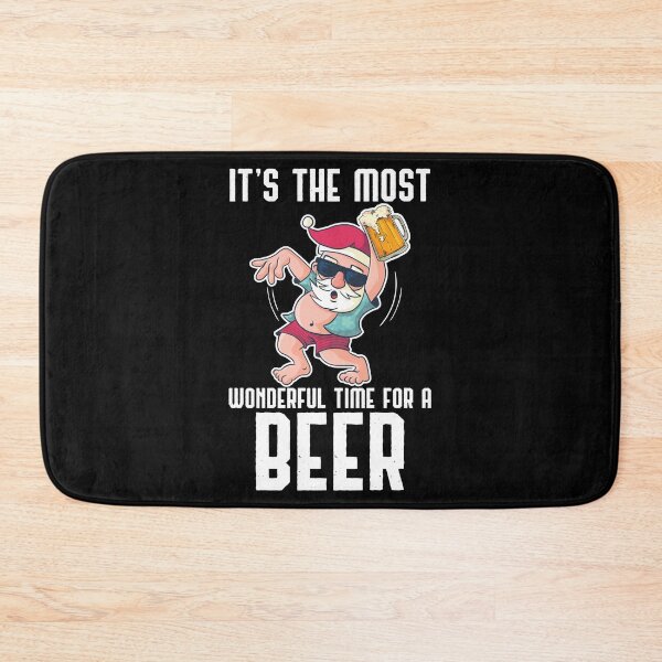 Item preview, It's The Most Wonderful Time Of The Year Santa Beer Gift designed and sold by haselshirt.