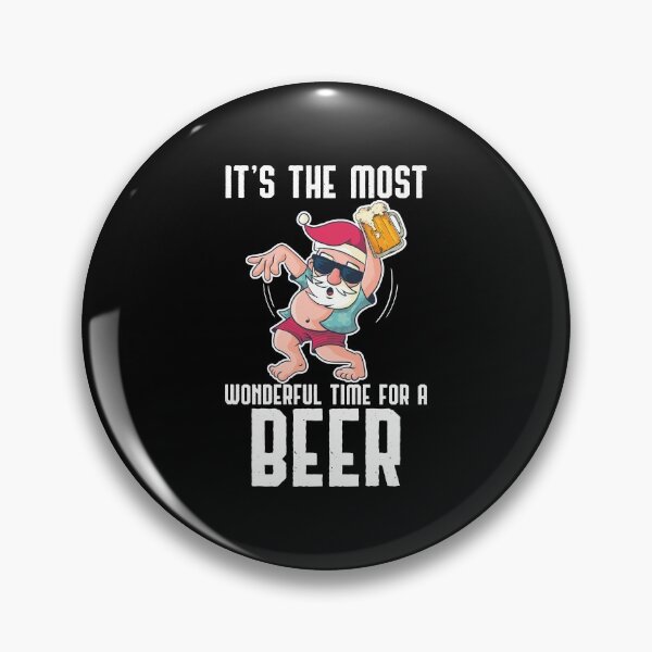Item preview, It's The Most Wonderful Time Of The Year Santa Beer Gift designed and sold by haselshirt.