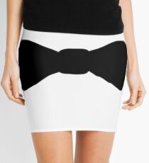 Minifalda black bow