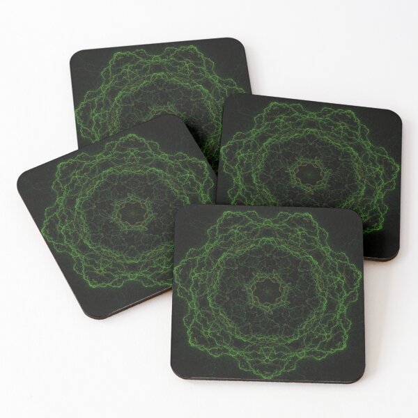 Item preview, Green Dream Machine | Fractal Art designed and sold by Brian Kroijer.