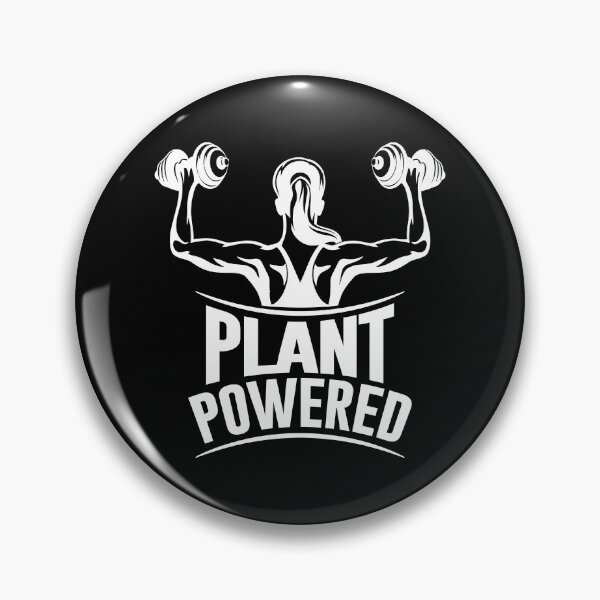 Item preview, Plant powered Vegan fitness designed and sold by ReignGFX.
