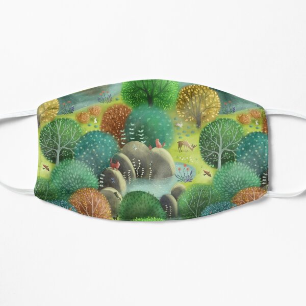 Emerald forest Flat Mask