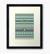 Aztec Pattern Framed Print