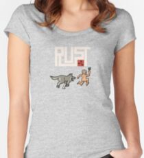 For the best Rust players Fitted Scoop T-Shirt