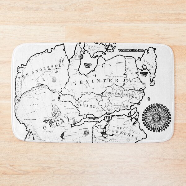 Item preview, Thedas Map designed and sold by Noelle304.