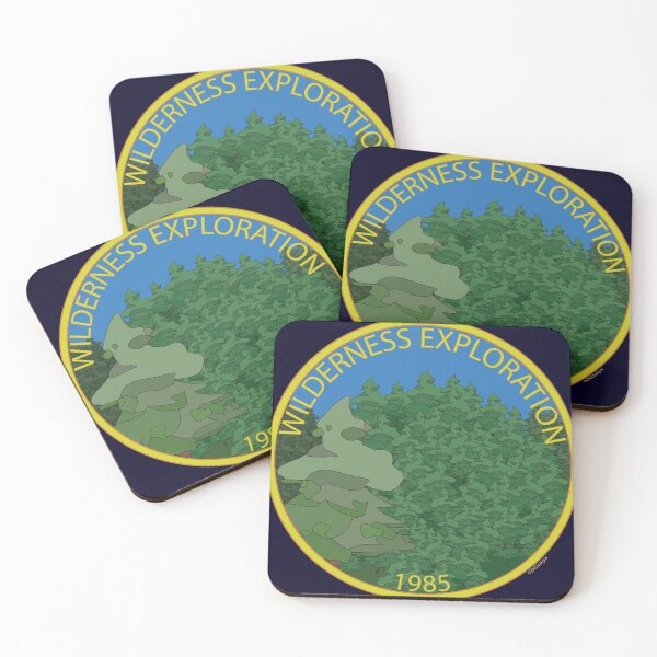 Item preview, Wilderness Exploration Badge designed and sold by ZMorrisDesigns.