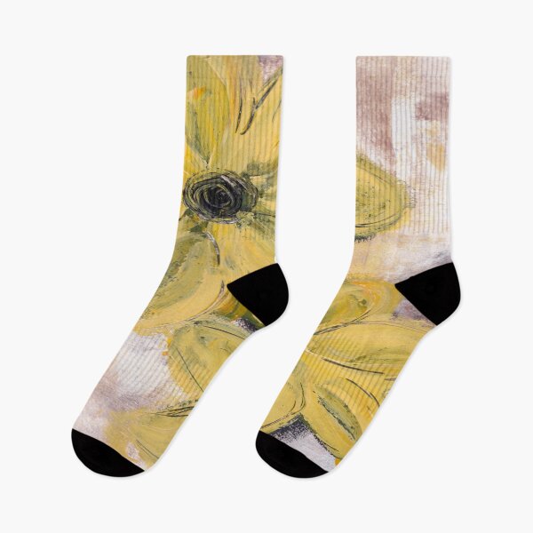 Item preview, GOLDEN FLORAL designed and sold by KATHLEEN TENNANT ART.