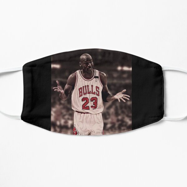 Michael Jordan El encogimiento de hombros Mascarilla plana