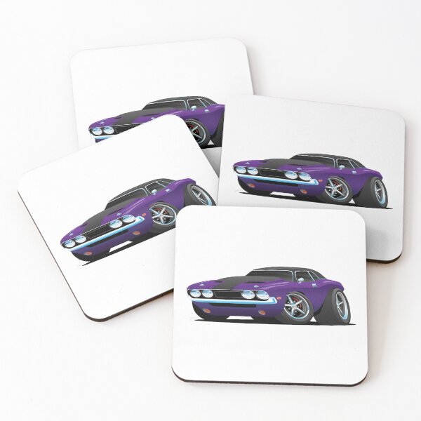 Item preview, Classic Muscle Car Cartoon designed and sold by hobrath.