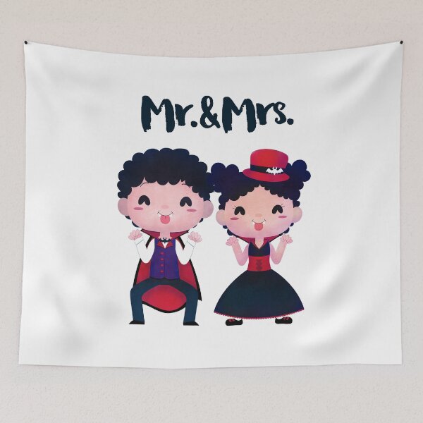 Item preview, Mr & Mrs - Vampire designed and sold by MagpieMuddles.