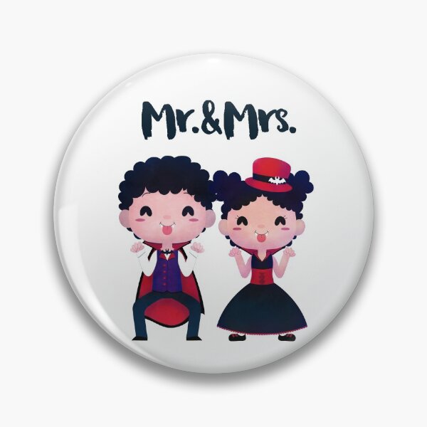 Item preview, Mr & Mrs - Vampire designed and sold by MagpieMuddles.
