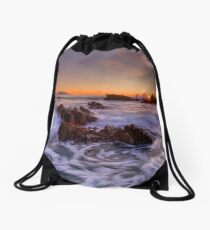 Tangerine Dream Drawstring Bag