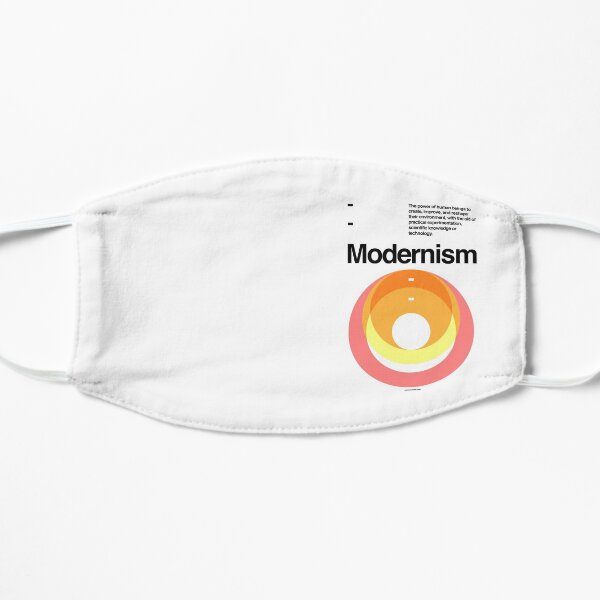 Modernism Flat Mask