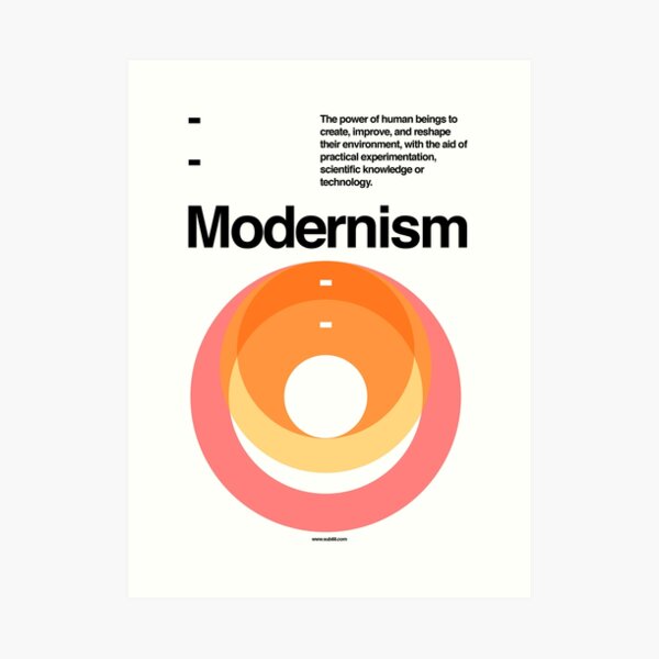 Modernism Art Print