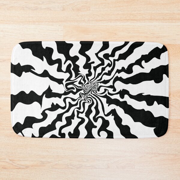 Item preview, black and chose your color psychedelic pattern designed and sold by EMEA.