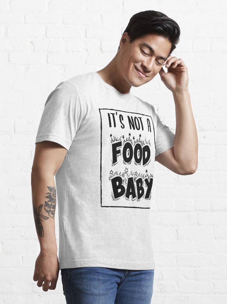 Maternity The Baby Made Me Eat It Funny Food Pregnancy Shirt Announce  Pregnancy Im Pregnant Cute Baby Bump T Shirt Clothes