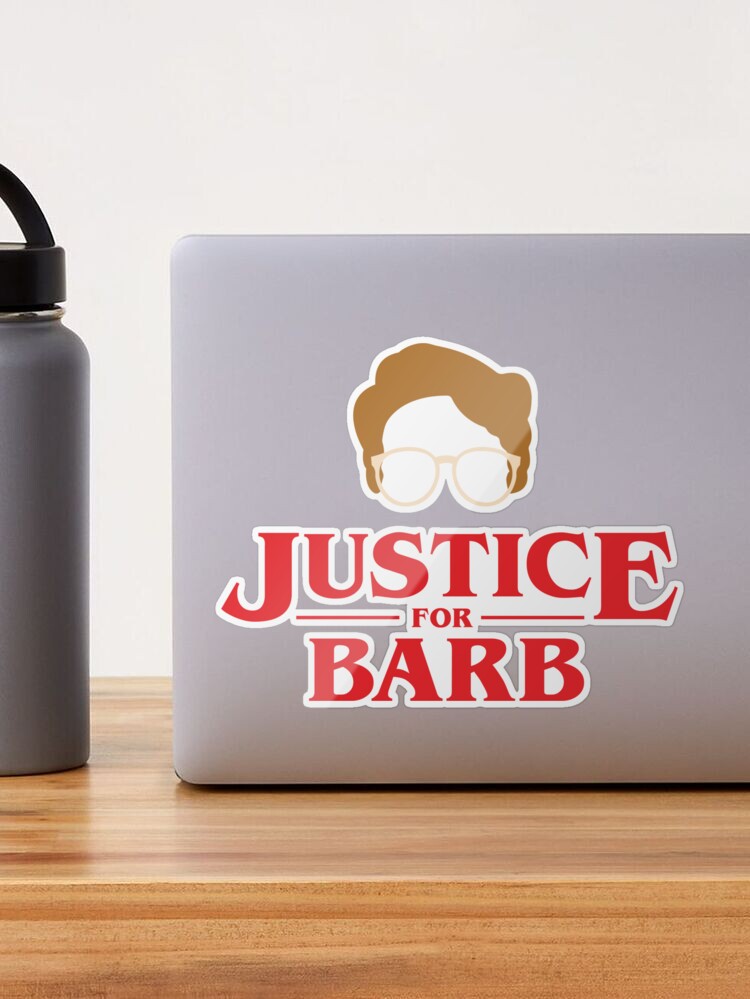 Stranger Things- Justice For Barb Design, Artwork, Vector, Text | Poster