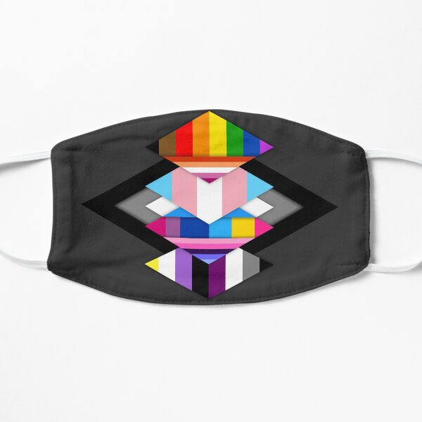 Material Pride - Ally Flat Mask