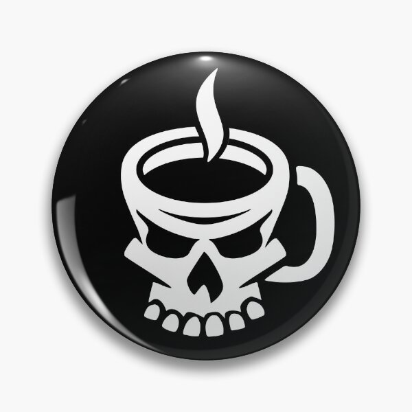 Artikelvorschau, Caffeinated Kaffee-Schädel entworfen und verkauft von hobrath.