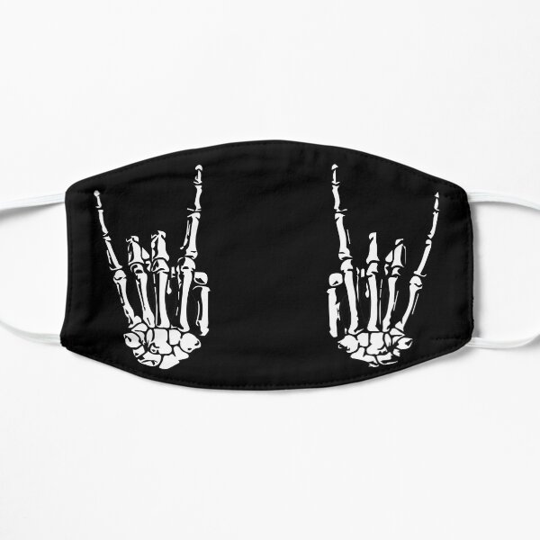 ROCK ON SKELETON HANDS Mask
