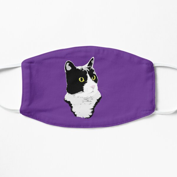 Regal Tuxedo Kitty Mask