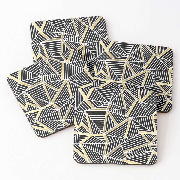 Item preview, Ab Lines 2 Gold and Black designed and sold by ProjectM.