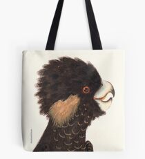 Yellow-tailed Black Cockatoo Tote Bag