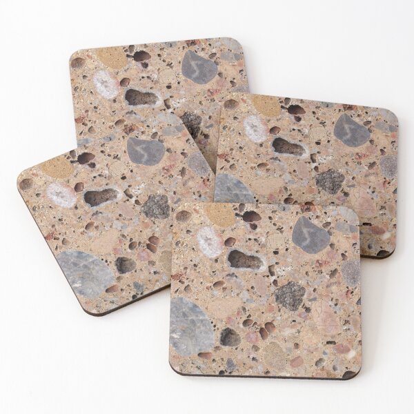 Item preview, Surface of a conglomerate from the Alps in Southern Germany, so called Nagelfluh designed and sold by Zosimus.
