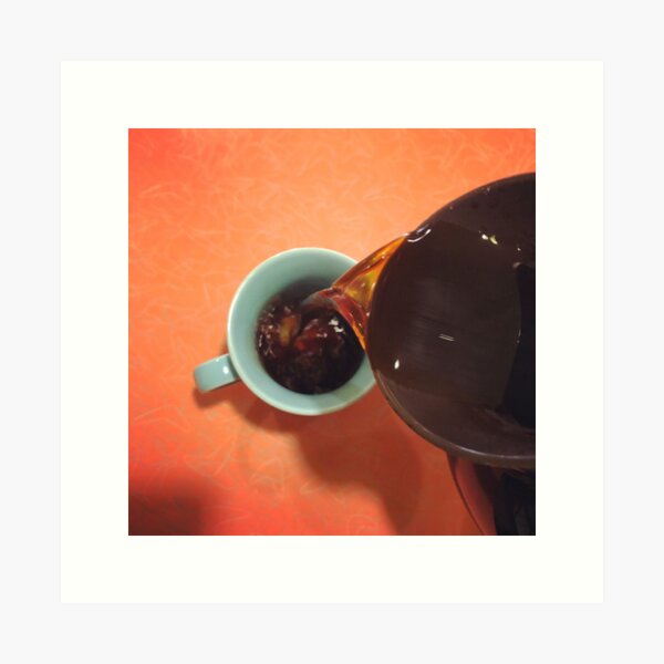 coffee time Art Print