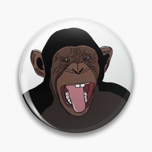 Item preview, Chimpanzee designed and sold by Quick Brown Fox Canada.