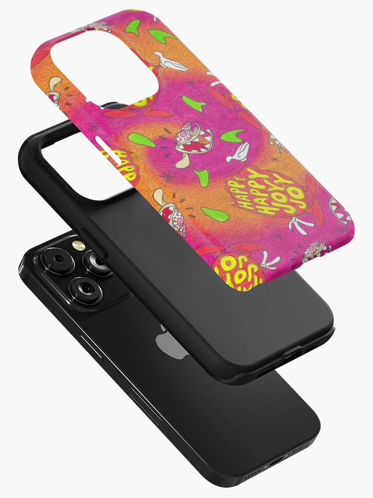 Ren and Stimpy Happy Happy Joy Joy Nickelodeon iPhone Case for Sale by  AbbysRadArt