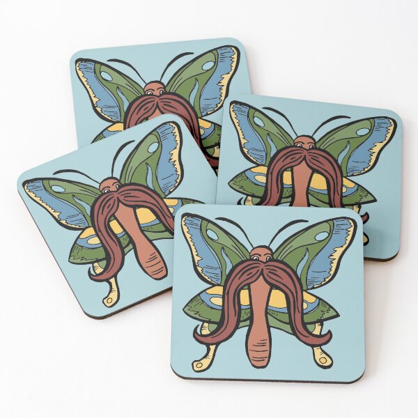 Item preview, Gloriosa mariposa bigote designed and sold by Otter-Grotto.