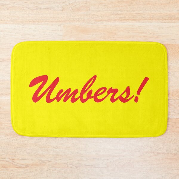 Item preview, Umbers! - Red designed and sold by Madmattman.