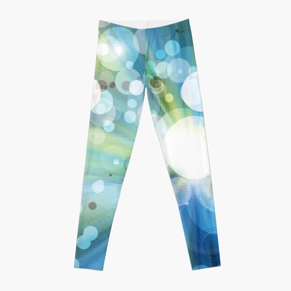 Ocean Mist and Bubbles Leggings