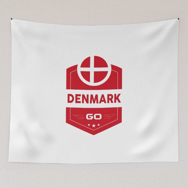 Item preview, DENMARK FLAG SHIELD  designed and sold by MarkMotta.