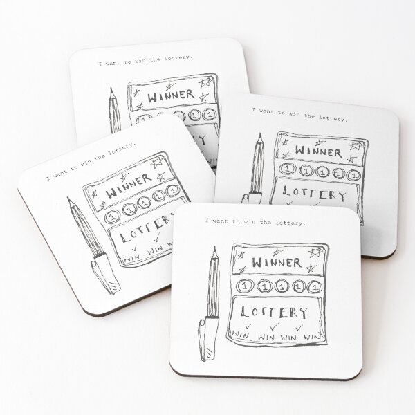 Item preview, I want to win the lottery. designed and sold by ArtbyAnnieGrant.