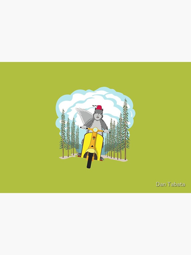 Squirrel on a Scooter by dmtab