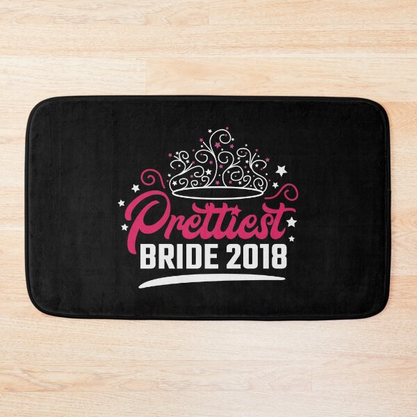 Artikelvorschau, Bachelor Party Prettiest Bride 2018 Pink Crown Gift entworfen und verkauft von haselshirt.