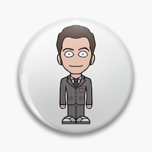 Item preview, The Tenth Doctor (sticker) designed and sold by redscharlach.