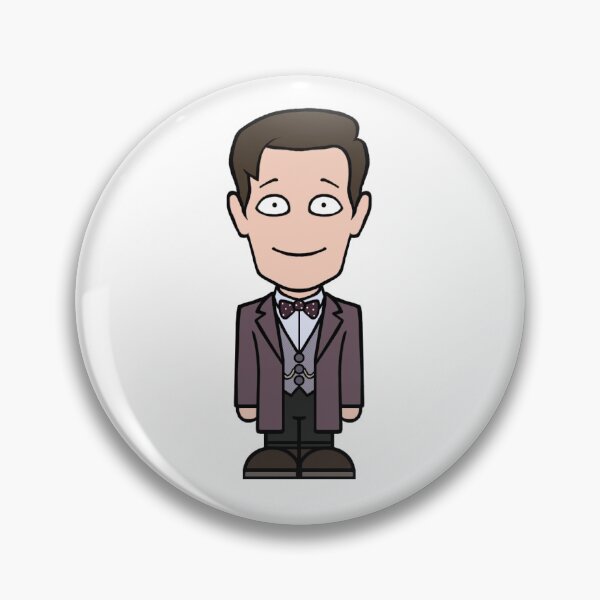 Item preview, The Eleventh Doctor (sticker) designed and sold by redscharlach.