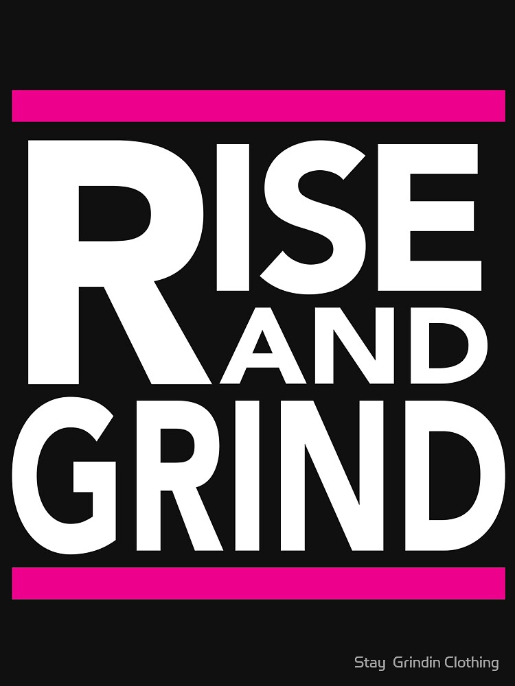 Rise and Grind - RUN DMC - Pink by omegared17