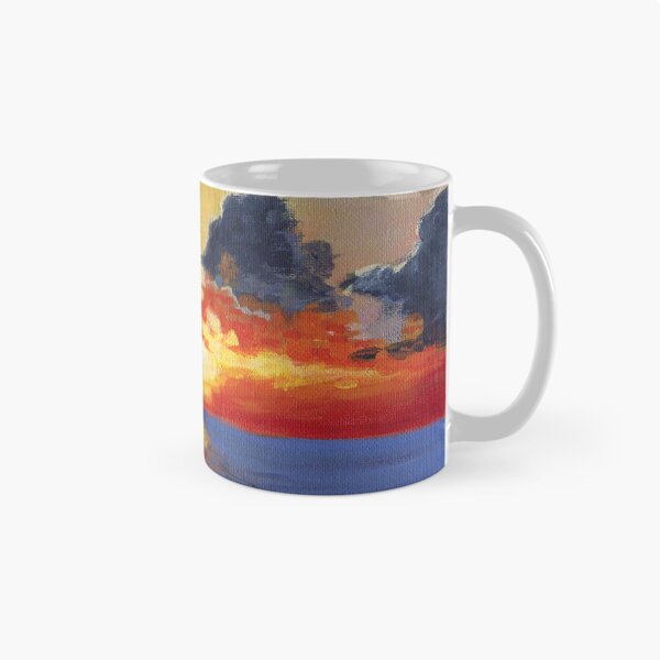 Aperçu de l'œuvre Fiery Sunset créée et vendue par lisanorrisart.