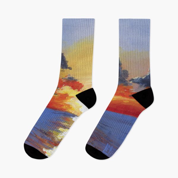 Item preview, Fiery Sunset designed and sold by lisanorrisart.