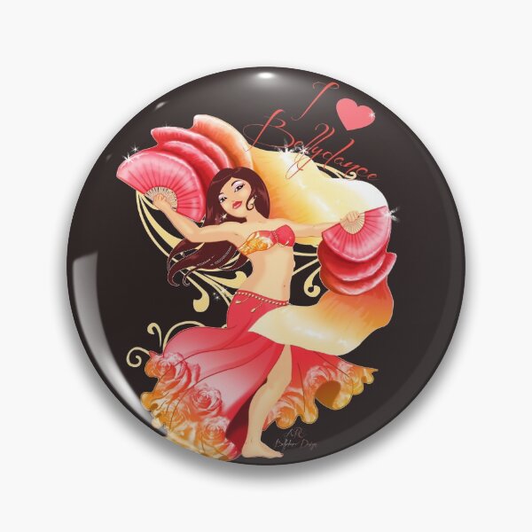 Item preview, Bellydancer - fan veils designed and sold by Anna R. Carrino.