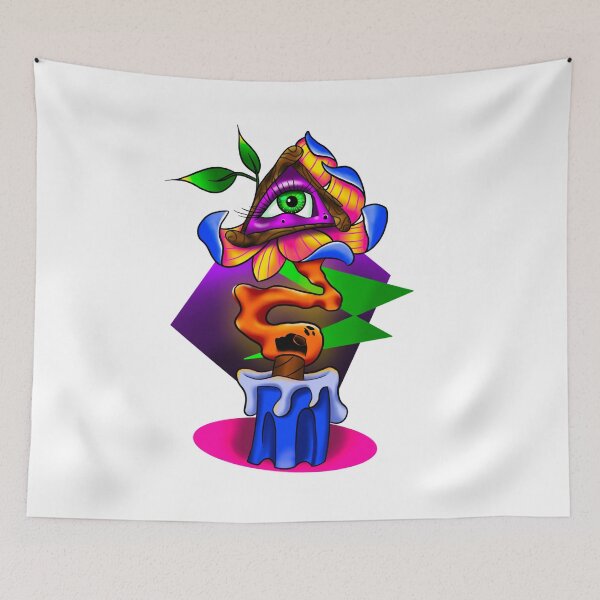 Item preview, All Seeing Eye Flower  designed and sold by artofjaynoska.